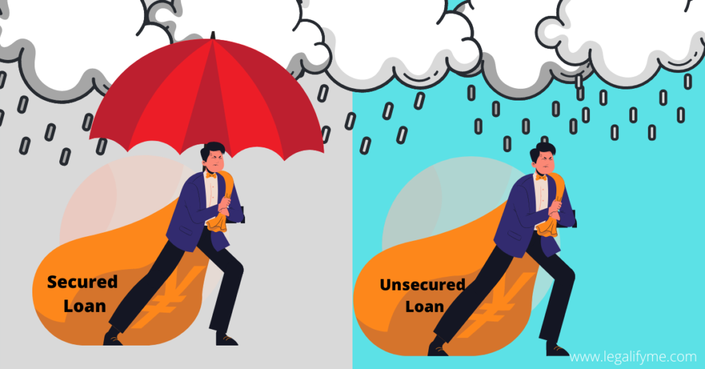 secured loan and unsecured loan